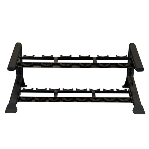 Body-Solid Pro Clubline SDKR500SD 2 Tier Saddle Dumbbell Rack_1
