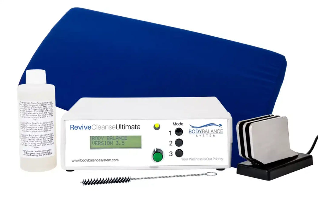 Body Balance System Revive Cleanse ULTIMATE Ionic Detox Foot Bath