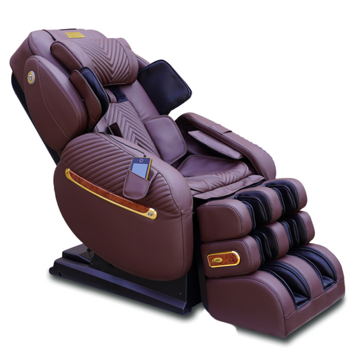 Luraco I9 Max PLUS Royal Edition Massage Chair Chocolate-Gold