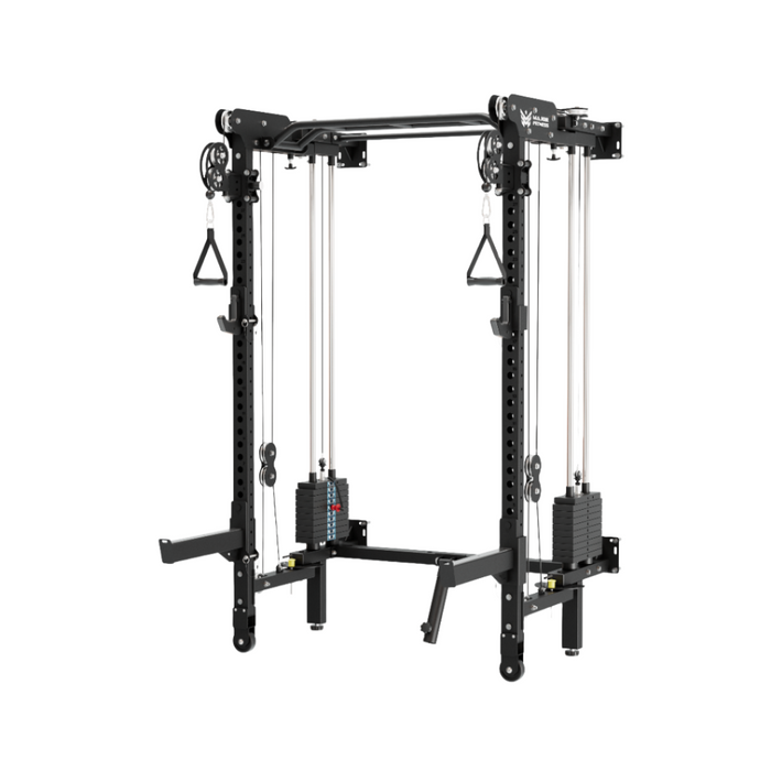 Major Fitness F35 Pro Wall Mount Folding All-In-One Power Rack