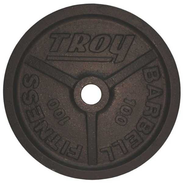 100LB Wide Flange Olympic Plate Troy Barbell