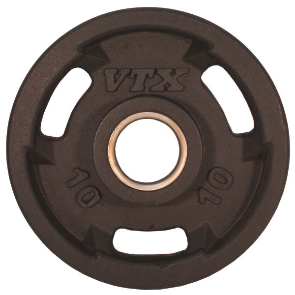 10lb Troy VTX Rubber Olympic Grip Plate