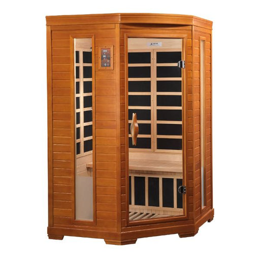 2-person corner Low EMF Far Infrared Sauna