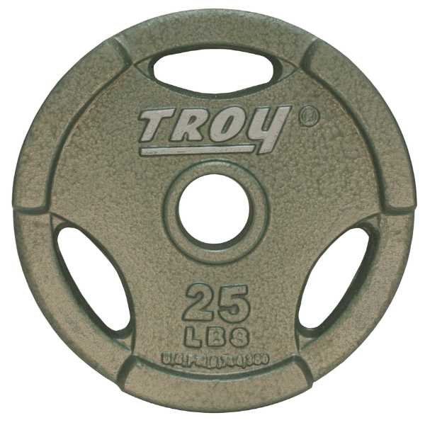 25lbs Machine Grip Olympic Plate Troy Barbell