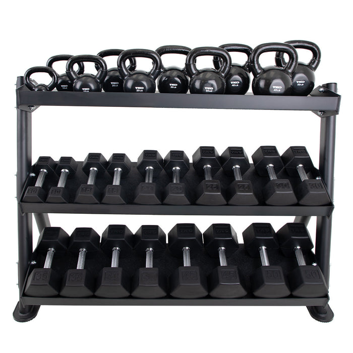 3-Tier Adjustable Tray Rack