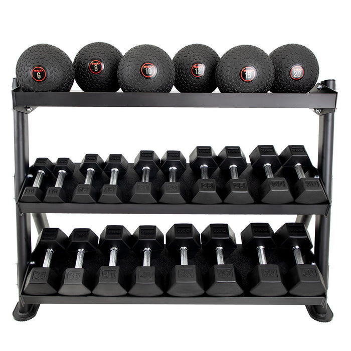3-Tier Adjustable Tray Rack