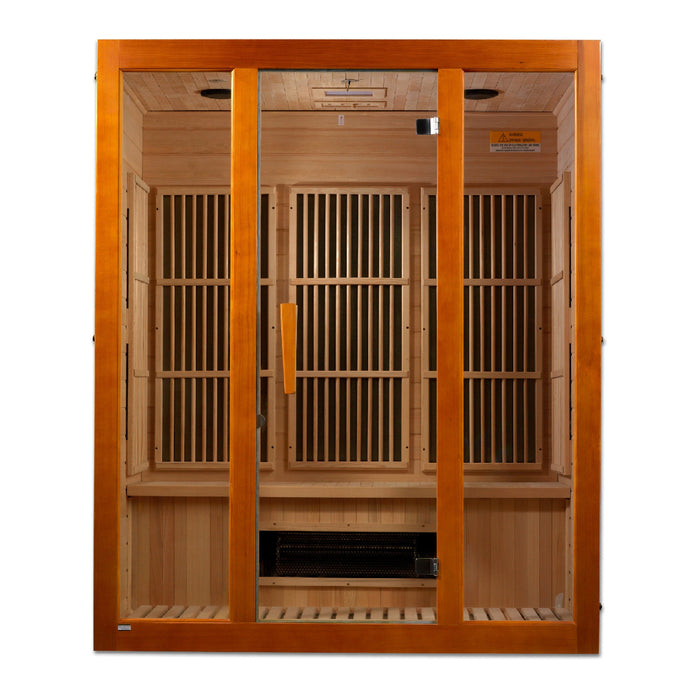 Alpine Dual Techology 3 Person Low EMF FAR Sauna