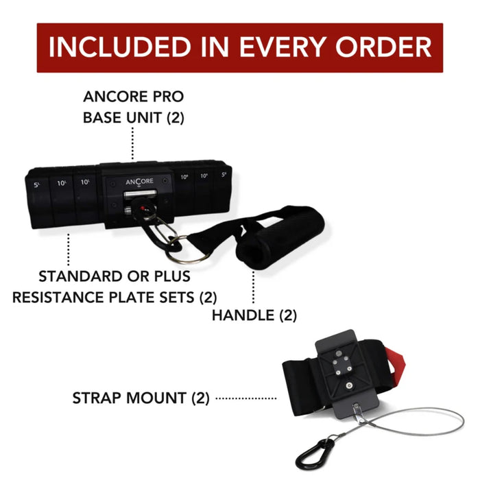 AnCore Dual Pro Portable Cable Machine Package