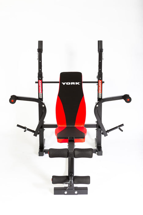 York Aspire 220 Folding Bench with Arm/Leg Curl/Butterfly