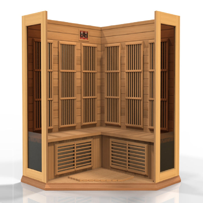 Avignon 3-Person Infrared Sauna Interior