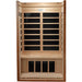 Barcelona 1-2 Person Low EMF FAR Infrared Sauna Inside View