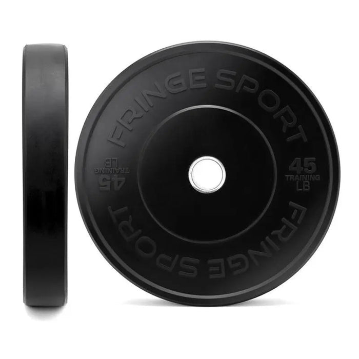 Black Bumper Plates 45LB