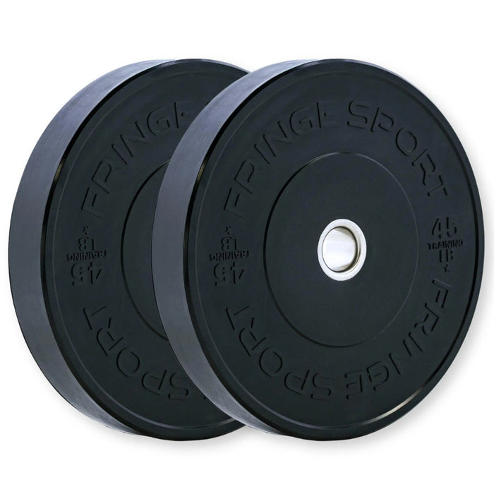 Black Bumper Plates Pairs