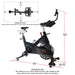 Blade Connected Spinner Bike Dimensions