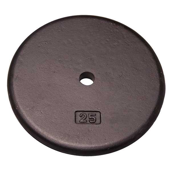 Body-Solid 25lb Cast Iron Plate RPB