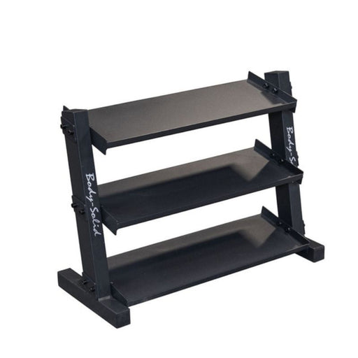 Body-Solid 3-Tier Vinyl and Neoprene Dumbbell Rack GDR34B Body-Solid