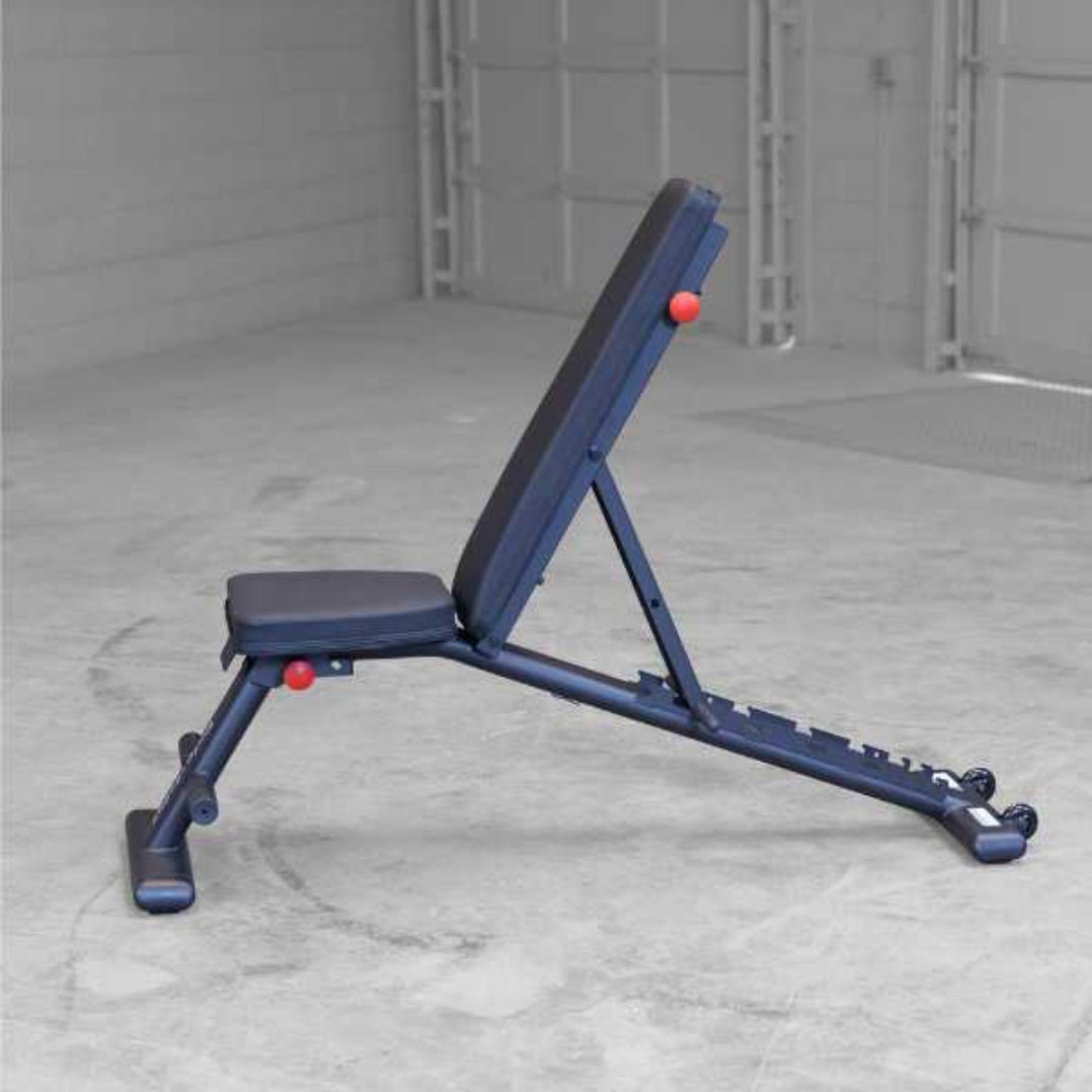Body Solid GFID225 Adjustable Folding Bench | Free Shipping on Us ...