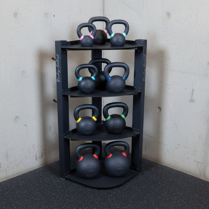 Body Solid GAR75 Corner Accessory Rack