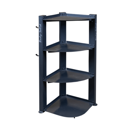 Body Solid GAR75 Corner Accessory Rack
