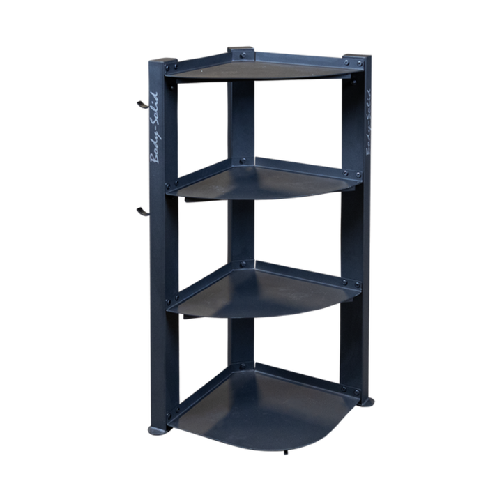 Body Solid GAR75 Corner Accessory Rack