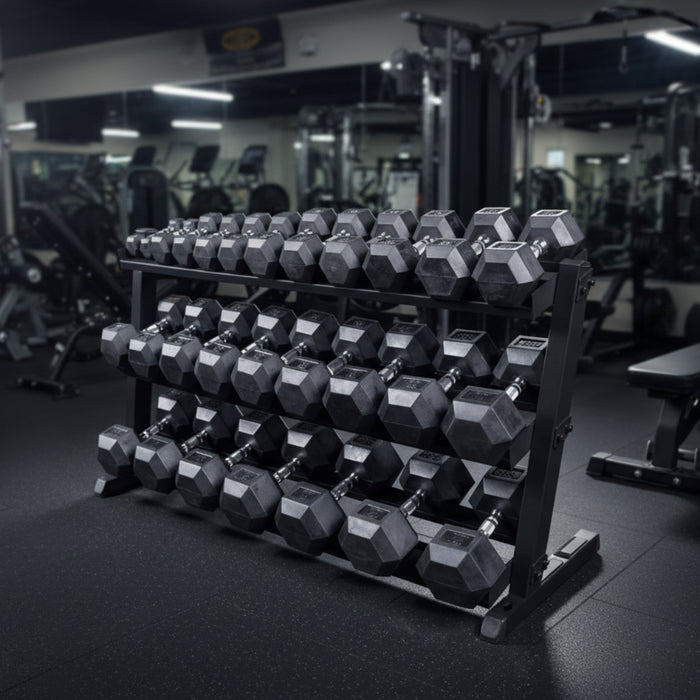 Body Solid GDRT6B 60" Dumbbell Shelf