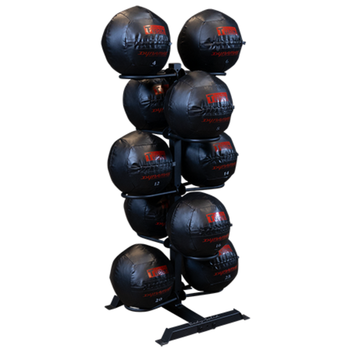 Body Solid GMR20-DYNAPACK Ball Rack with 10 Dynamax Balls Package