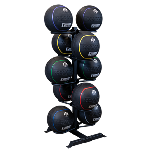 Body Solid GMR20-RUBBERPACK Ball Rack with 10 Heavy Rubber Balls Package