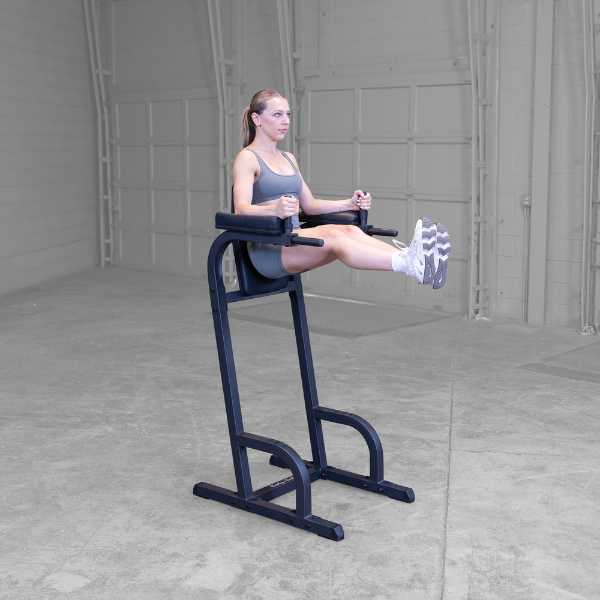 Body-Solid GVKR60B Vertical Knee Raise Dip For Sale — Select Fitness