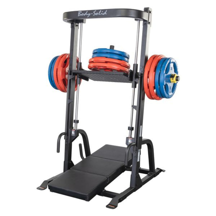 Body-Solid GVLP Leg Press with Plates