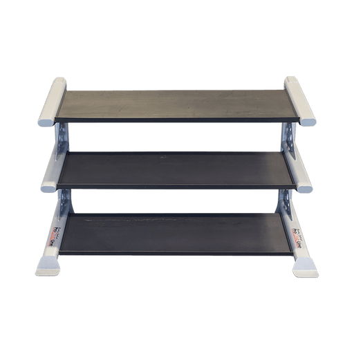 Body Solid Pro Clubline SDKR1000DB 3-tier Dumbbell Rack