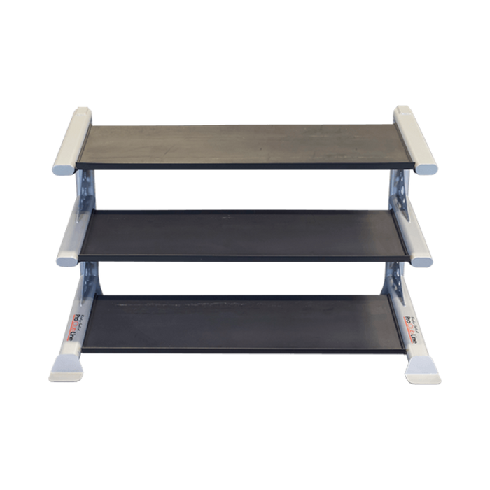 Body Solid Pro Clubline SDKR1000DB 3-tier Dumbbell Rack