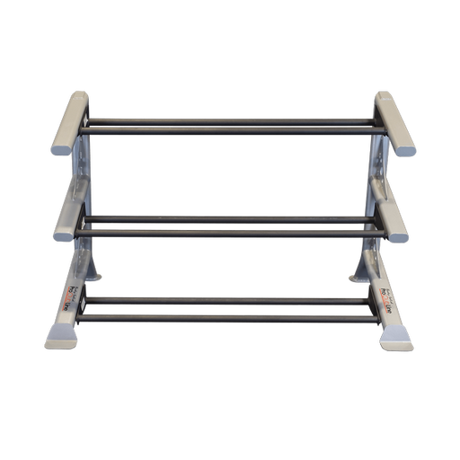 Body Solid Pro Clubline SDKR1000MB 3 Tier Medicine Ball Rack