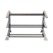 Body Solid Pro Clubline SDKR1000MB 3 Tier Medicine Ball Rack