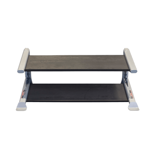 Body Solid Pro Clubline SDKR500DB 2 Tier Dumbbell Rack