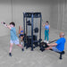 Body Solid Pro Clubline SJG100 4 Stack Jungle Gym Commercial
