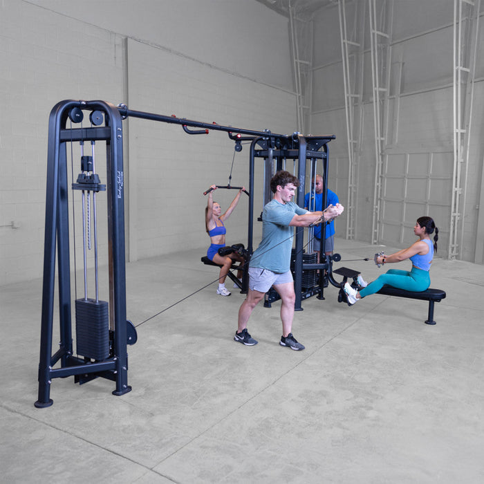 Body Solid Pro Clubline SJG100 4 Stack Jungle Gym Home Gym