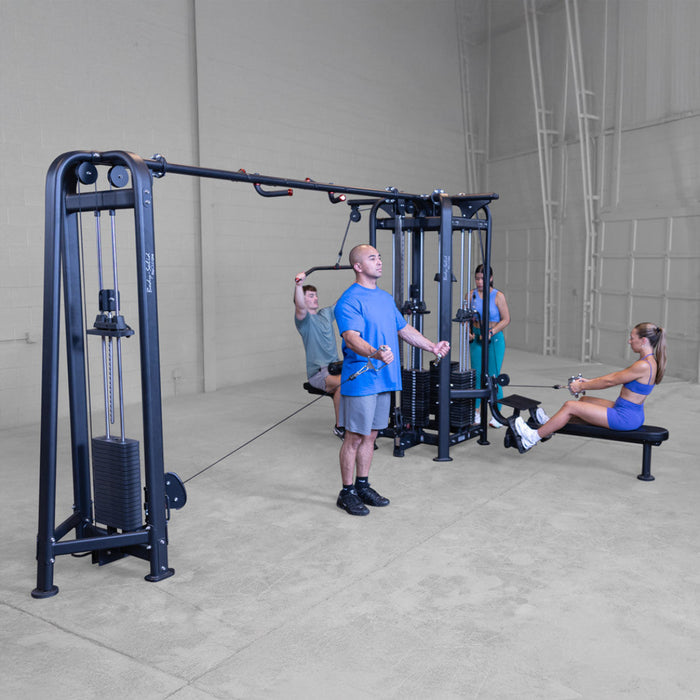 Body Solid Pro Clubline SJG100 4 Stack Jungle Gym Multi Station