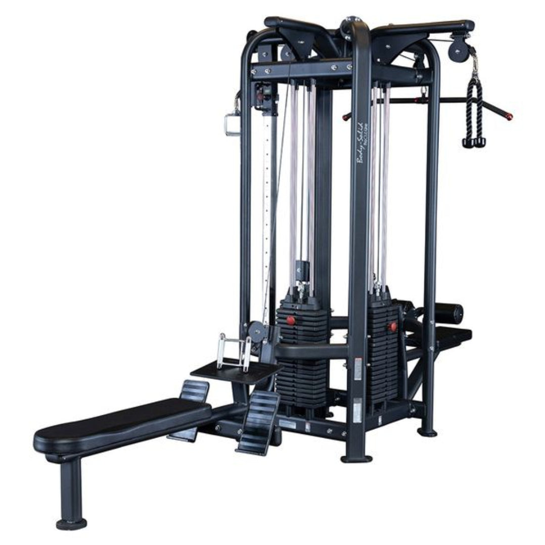 Body-Solid Pro Clubline SJG100 4-Stack Jungle Gym