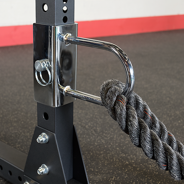 Body Solid Pro Clubline SPR1000DB Commercial Double Power Rack Package