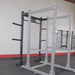 Body Solid Pro Clubline SPR1000DB Commercial Double Power Rack Package