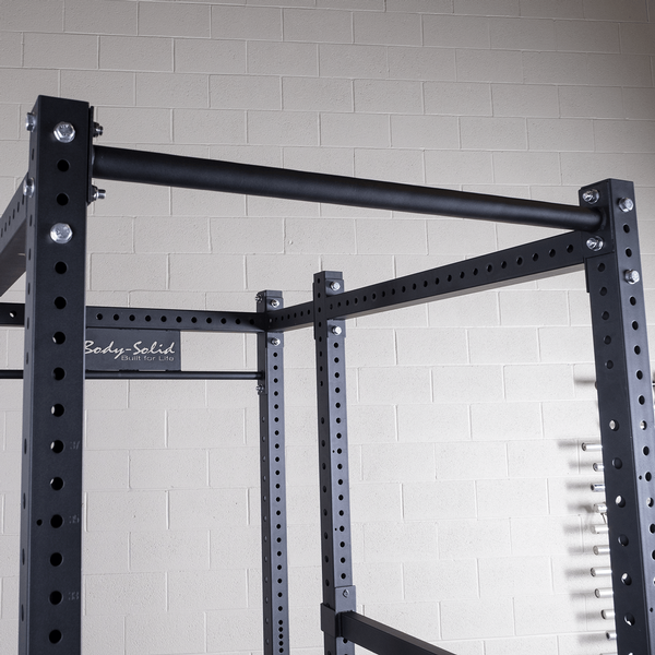 Body Solid Pro Clubline SPR1000DB Commercial Double Power Rack Package