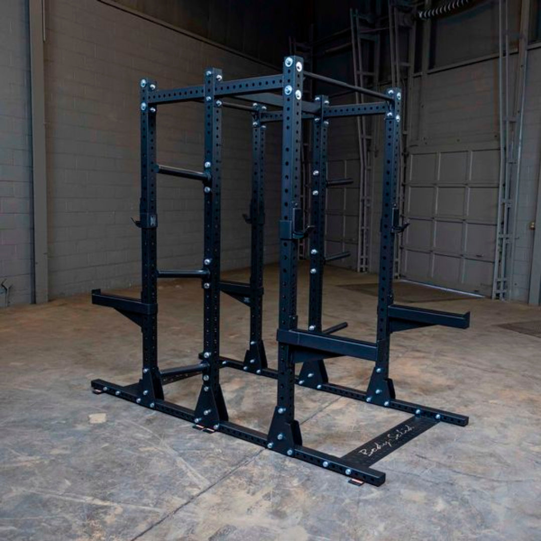 Body Solid Pro Clubline SPR500DBL Double Half Rack — Select Fitness
