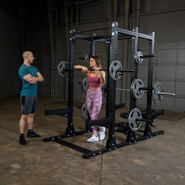 Body Solid Pro Clubline SPR500DBL Double Half Rack