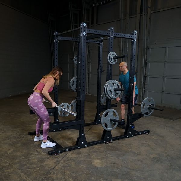Body Solid Pro Clubline SPR500DBL Double Half Rack
