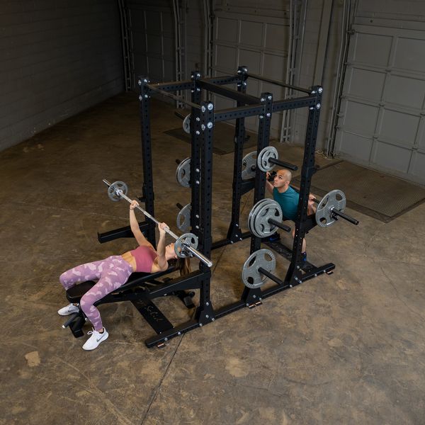 Body Solid Pro Clubline SPR500DBL Double Half Rack
