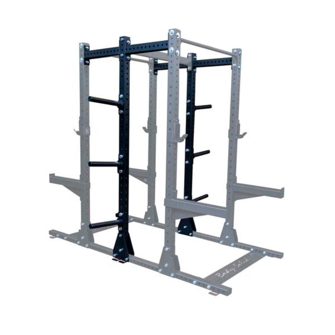 Body Solid Pro Clubline SPRDBLKIT Commercial Double Half Rack Kit ...