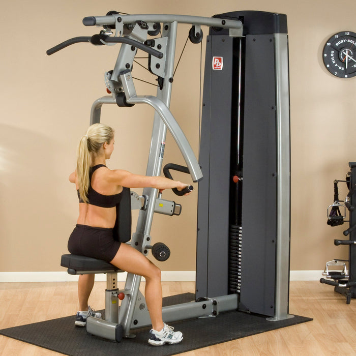 Body Solid Pro Dual DPLS SF Vertical Press And Lat Machine