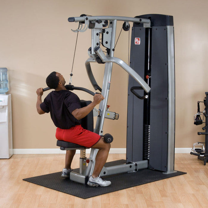 Body Solid Pro Dual DPLS SF Vertical Press Lat Machine Strength Training