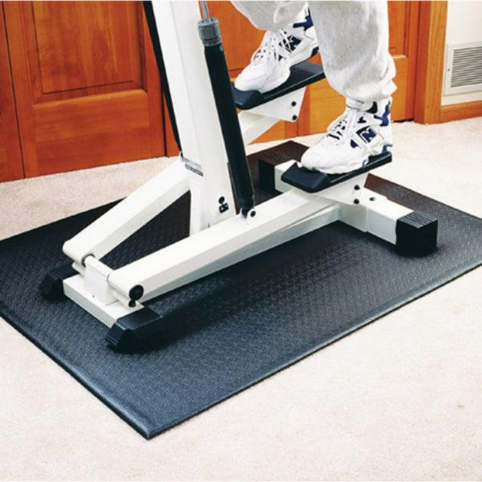 Body-Solid Rubber Bike Mat RF34B Easy to Clean