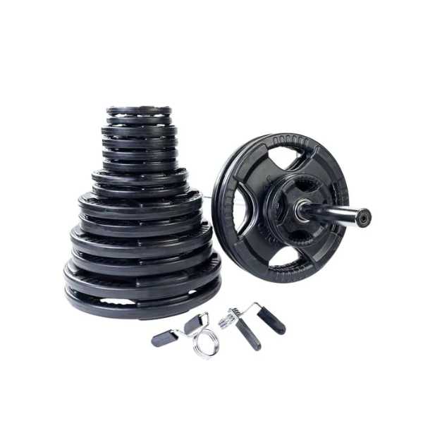 Body-Solid Rubber Grip Olympic Set 400lbs